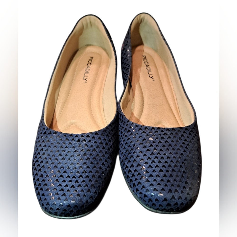 Piccadilly Brazilian Women's Blue Flats